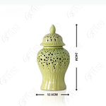 vase moderne noir or blanc feuilles texture rugueuse hydroponique fleurs séchées artisanal