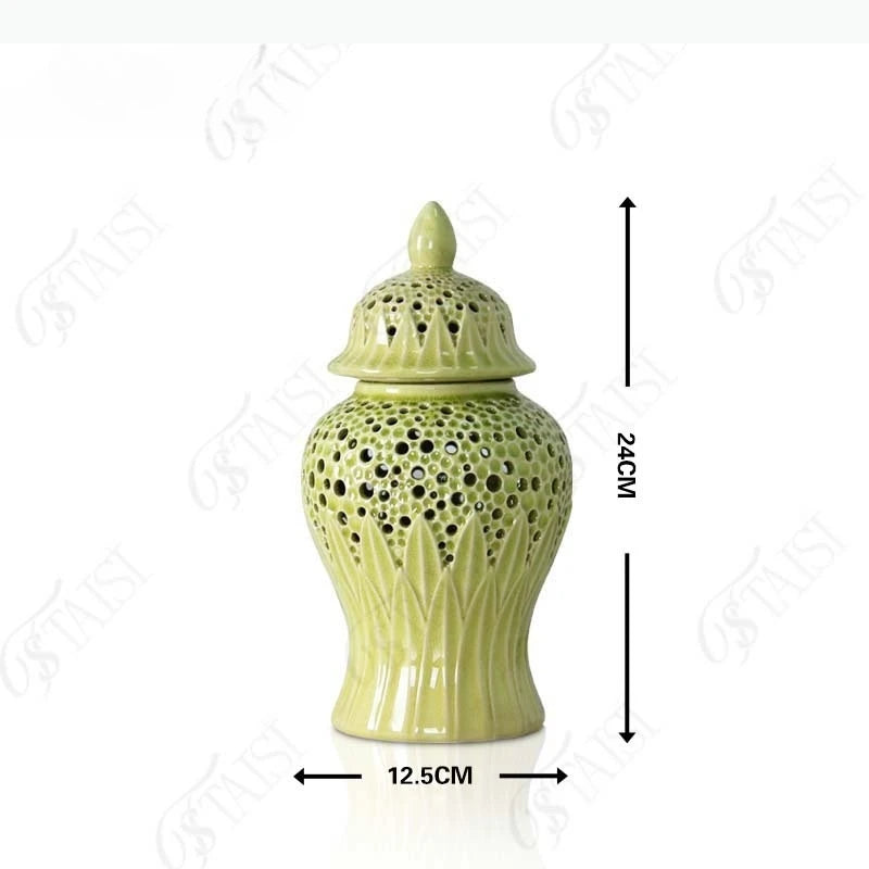 vase moderne noir or blanc feuilles texture rugueuse hydroponique fleurs séchées artisanal