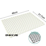 tapis protection silicone moderne gris perforations antidérapant cuisine vaisselle fond évier résistance chaleur