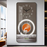 Pendule murale rectangulaire simple et élégante