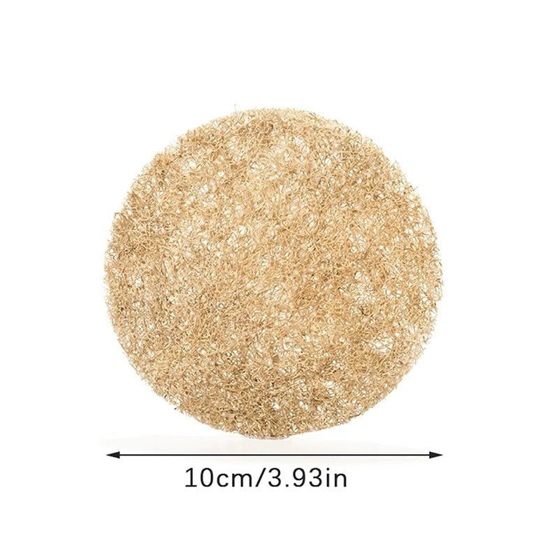 serviettes table naturelles fibre bambou texture rugueuse couleur beige clair rustique dimensions 8cm 10cm