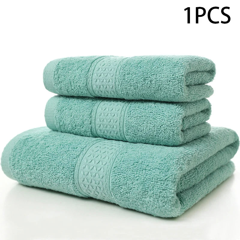 serviette bain coton pur douce absorbante grande taille adulte visage corps classique