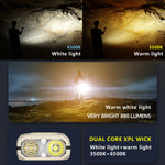 lampe torchon led rechargeable lumen blanc moderne compact clip uv intense