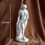 statue déesse vénus résine art classique figurine femme nue pose antique decoration