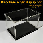 présentoir acrylique transparent moderne clips boîte protection collection organisateur stockage figurines jouets