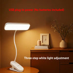 lampe pince usb blanc moderne interrupteur tactile flexibilité led 5v cem rohs