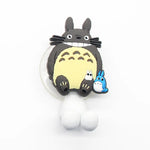 porte brosse dents mural adhésif totoro dessin animé cartoon salle bain rangement personnages animés