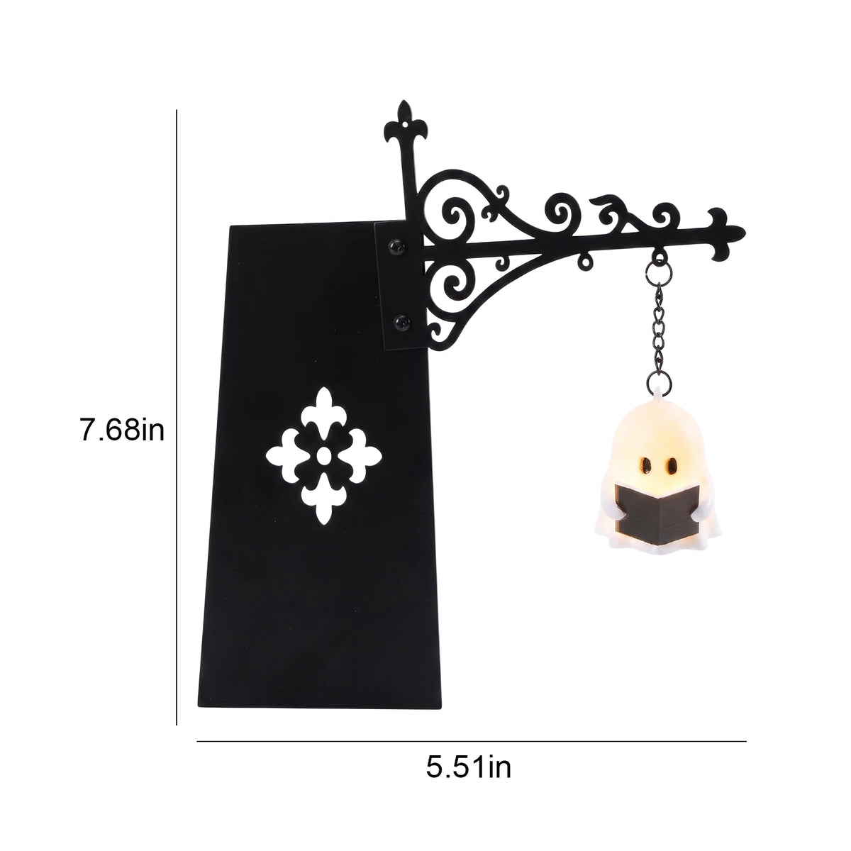 lampe bibliothèque vintage lampe suspendue chaîne motifs floraux noir décoratif chambre étude