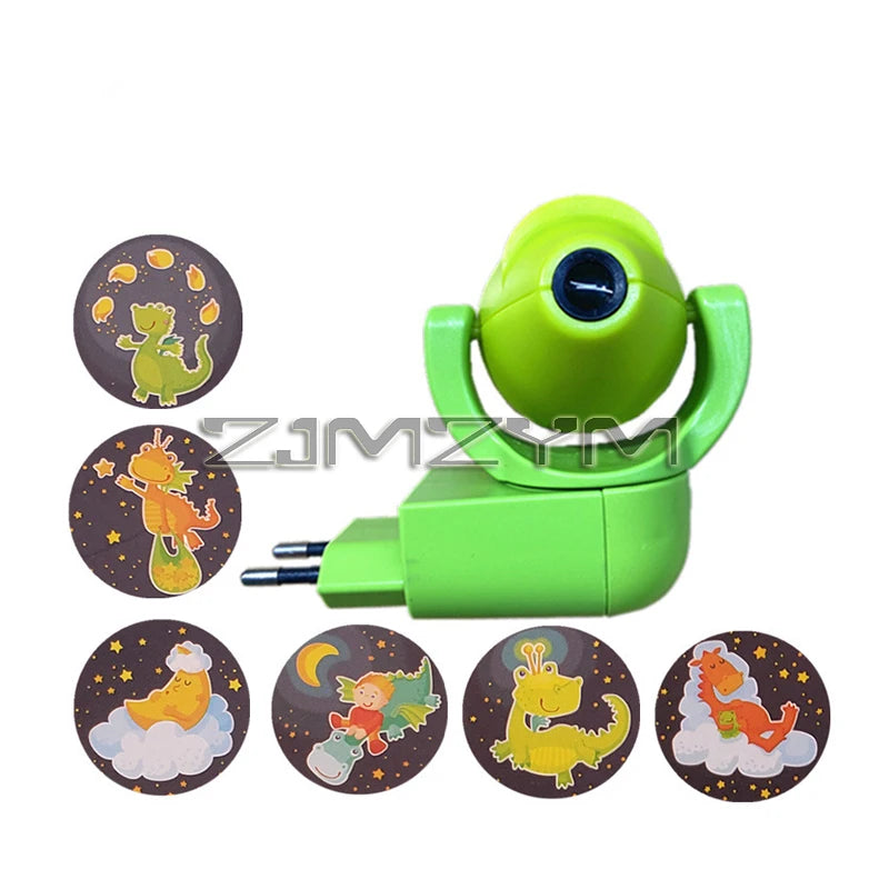 veilleuse led caméra web stickers modernes couleurs vives chambre
