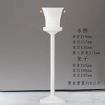 seau glace martelé support trépied métal argent doré vin champagne bar