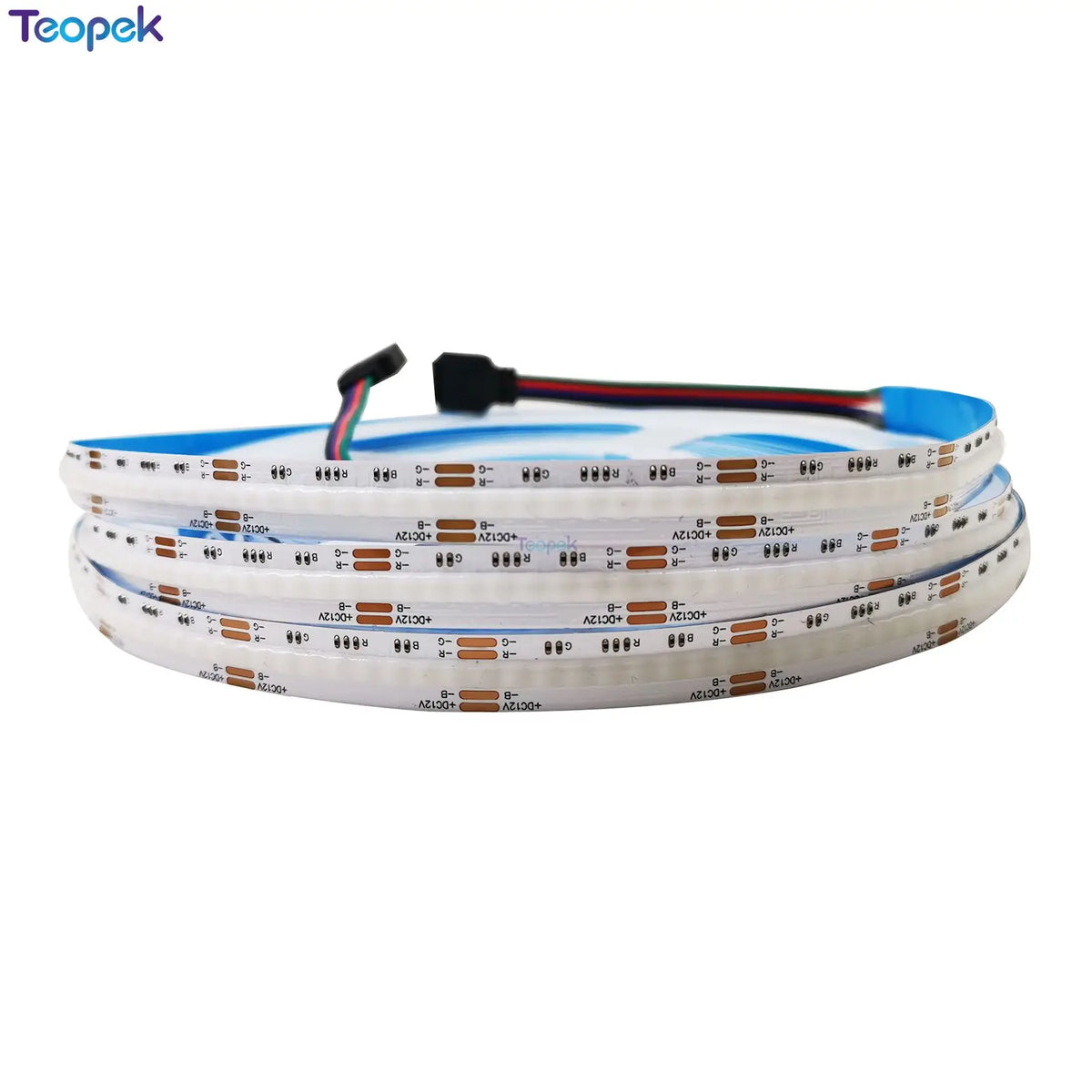 ruban led flexible 840leds rgb cct 24v 50000h adhésif moderne blanc rouge bleu vert