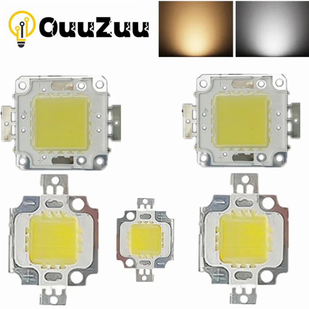 ampoule led cob 10w 20w 30w 50w 100w blanc chaud blanc haute luminosité 120deg