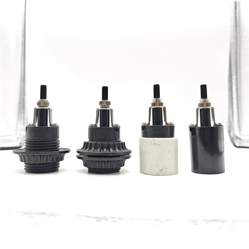 socquettes ampoule noir blanc rondelles métal industrielle vis protection oculaire