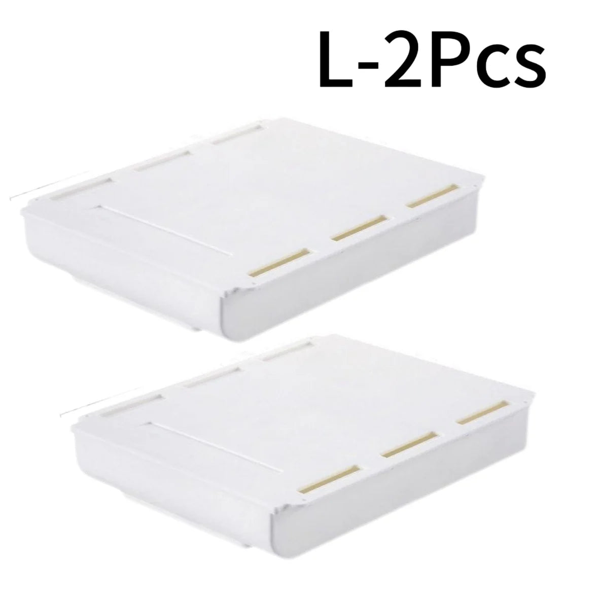 boîtes rangement tiroirs adhésives modernes pratiques blanc noir réutilisables crayons stylos calculatrice