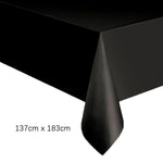 serviette table jetable rectangulaire unie mariage anniversaire fête décoration table plastique moderne