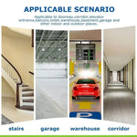 adaptateur douille e27 détecteur mouvement blanc vert moderne utilitaire garage escalier couloir