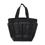 sac bain trousse toilette polyestère multiple poches transparent utilitaire voyage salle bain