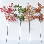 décoration murale branche artificielle bamboo soie rouge vert moderne minimalisteextérieur mariage anniversaire