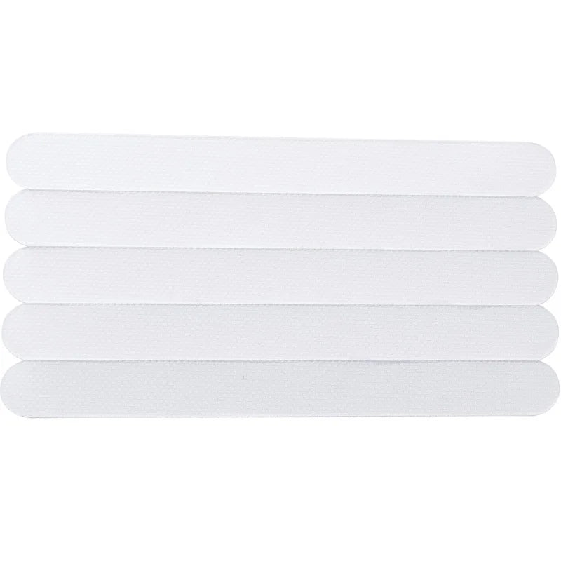 tapis bain antidérapant blanc autocollant adhésif salle bain douche sol sécurité moderne