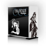 autocollants graphiques final fantasy vii cloud sephiroth tifa vincent boitier pc noir blanc
