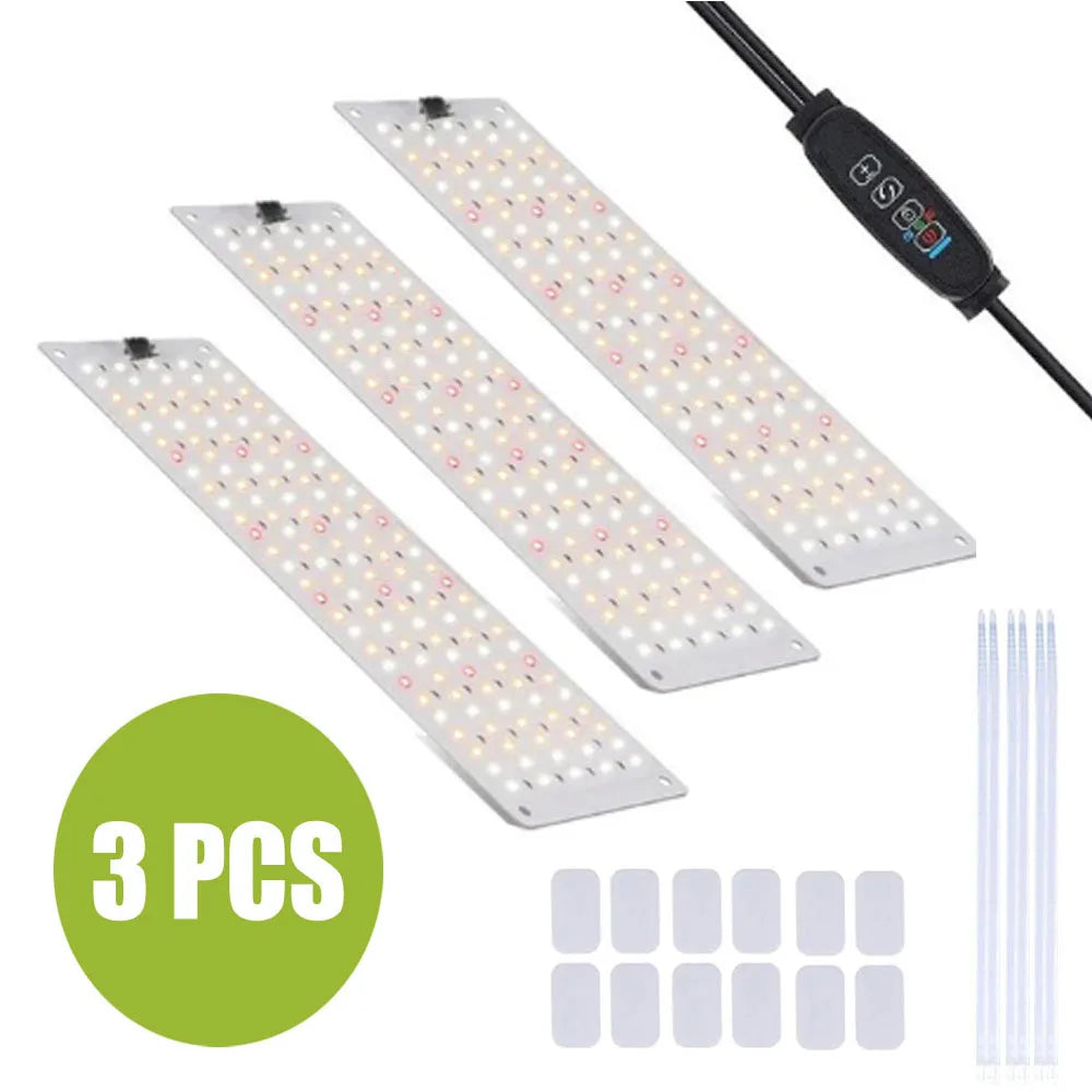 panneau led blanc points couleur moderne adhésif croissance plantes intérieur 12v câble contrôleur