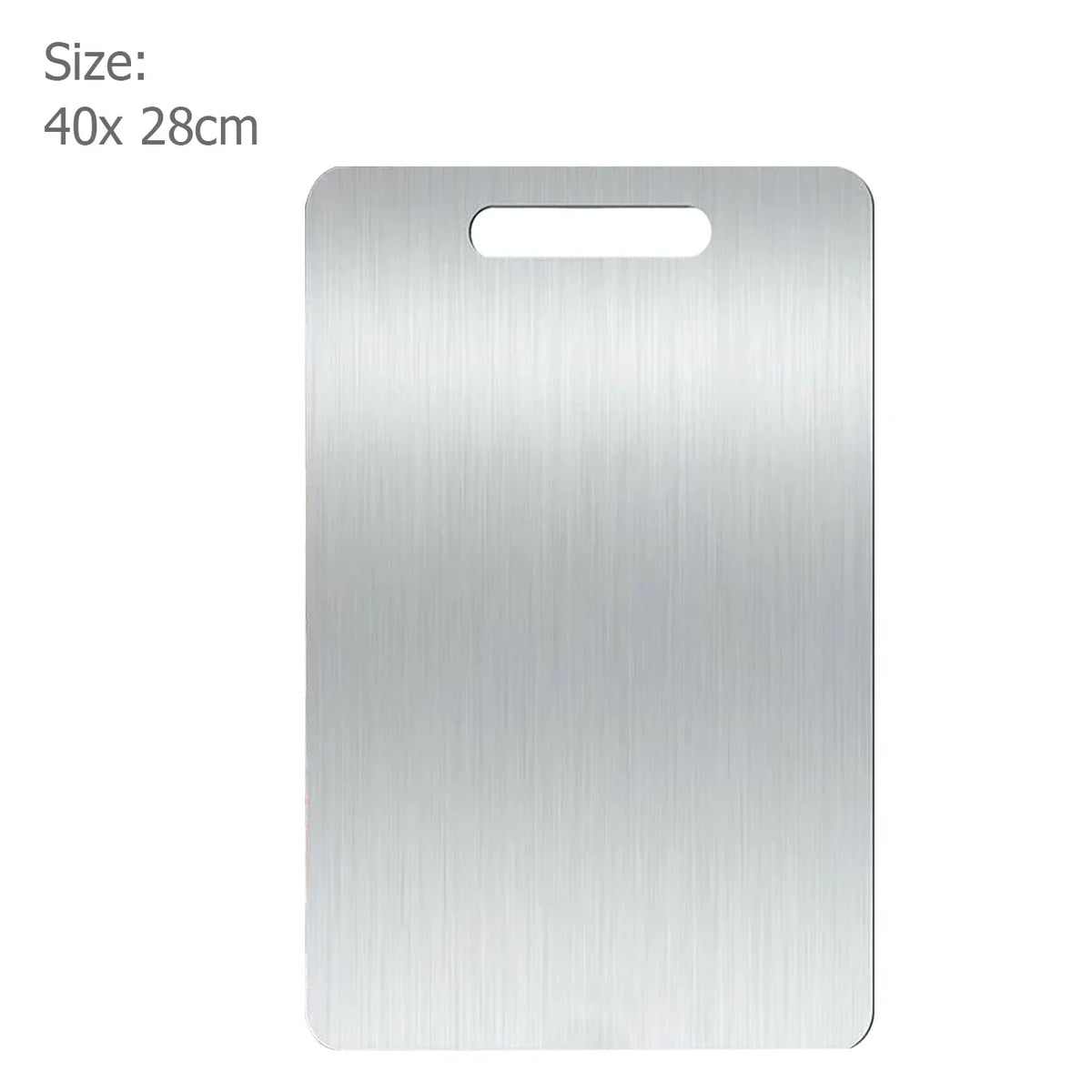 planches découper acier inoxydable moderne polyvalentes antibactériennes double face facile nettoyer lisse brossée versatile