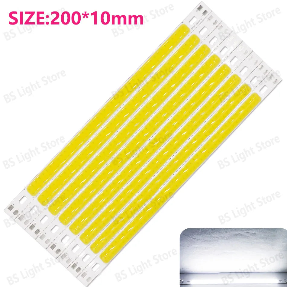Ruban led jaune rouge vert bleu moderne 12v 12w 200x10mm