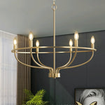 lustre suspendu moderne or antique noir mat base e12 chaîne suspension
