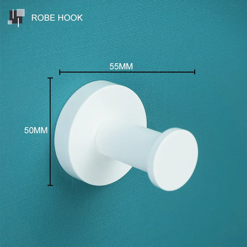 kit accessoires salle bain blanc moderne porte serviette savon papier toilette