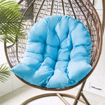 coussin suspendu chaise balançoire moderne noir beige orange vert rouge gris bleu uni