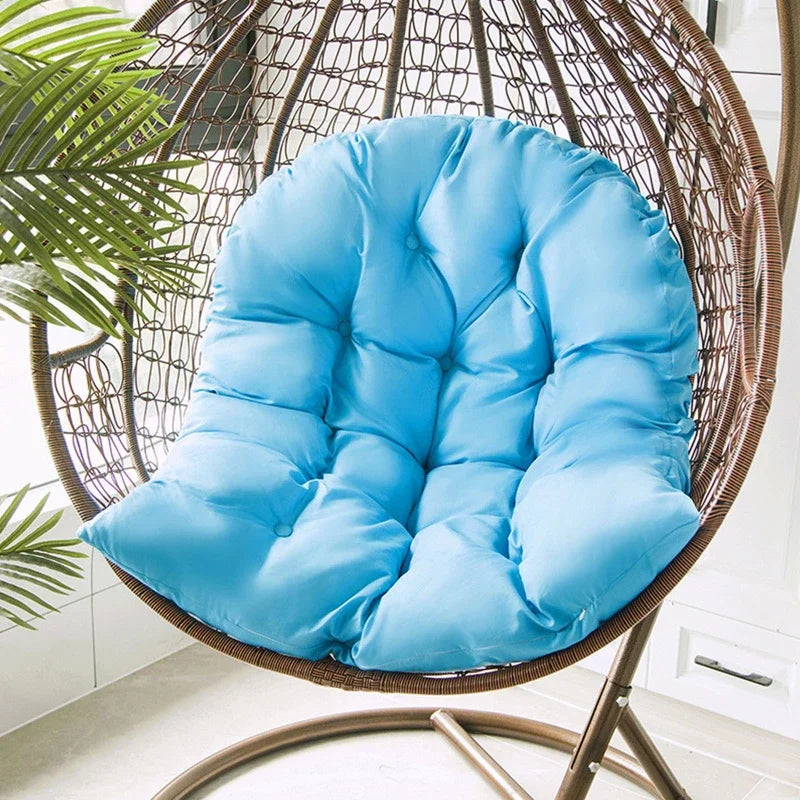 coussin suspendu chaise balançoire moderne noir beige orange vert rouge gris bleu uni