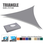 voile soleil gris tissé moderne protection uv 98% jardin extérieur imperméable