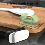 pinces clés adhésives modernes silicone noir blanc vert pastel rangement cuisine organisation multifonctionnelle