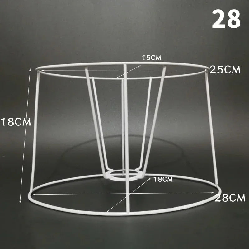 support lampe moderne grille fleurs blanc opacité bricolage fixations invisibles abat jour