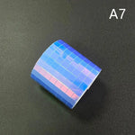 ruban miroir carreaux rose violet bleu vert moderne adhésif diy decoration mur art maison