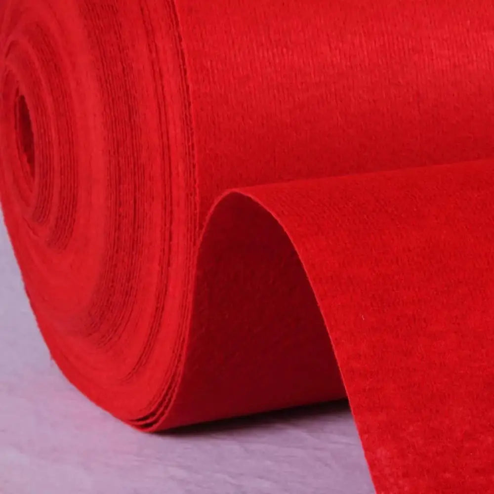 tapis rouge moderne 100 polyester uni 1.5m large jetable extérieur mariage expos vente gros