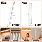 lampe led moderne blanc télécommande réglage luminosité indicateur batterie interface type dressing