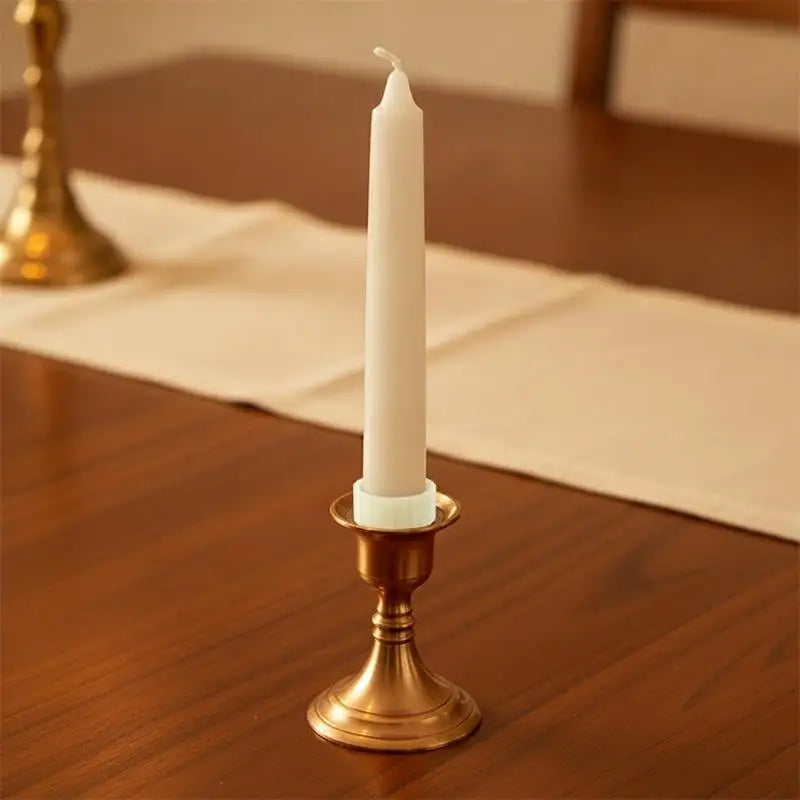 supports bougie anti dérapants adhésifs blancs modernes décoration intérieure cadeaux
