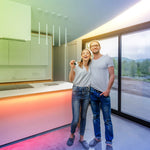 ruban led blanc orange vert bleu beige adhésif moderne 840leds 960leds ip30 ip66