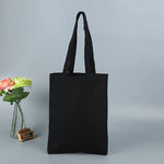 sac main toile réutilisable noir blanc beige classique uni opacité poignées respectueux environnement multifonction