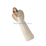 statuette blanche rayée classique wicker opaque 20cm 17cm 6.5cm 5cm 4.5cm