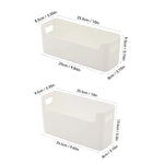 boîtes rangement adhésives porte blanc modernes réutilisables papiers cuisson sacs conservation
