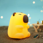veilleuse animaux silicone cartoon rechargeable led table enfant douce mignonne colorful