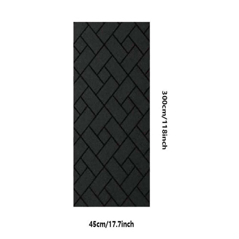 panneau décoratif moderne noir carreaux géométriques opacité 30x45cm 45x45cm 45x50cm 45x60cm 45x78cm
