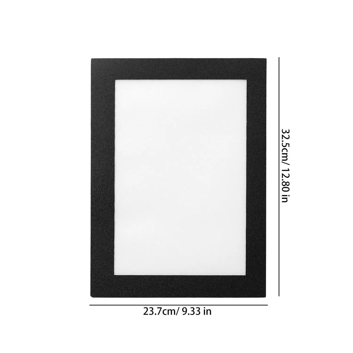 cadre photo magnétique noir transparent moderne adhésif a3 a4 a5 a6