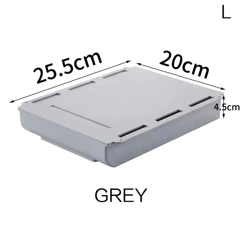 boîtes rangement tiroirs adhésives modernes pratiques blanc noir réutilisables crayons stylos calculatrice