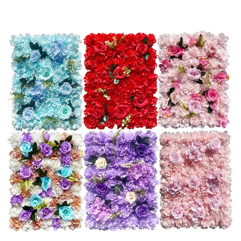 Panneau floral personnalisable pour anniversaire
