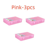 boîtes rangement fil transparentes pratiques modernes poignées bobines couleurs diverse outils couture broderie