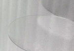 tapis antidérapant vinyle transparent disque rayures concentriques basse définie moderne truelle support discothèque équipement