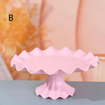présentoir gâteau silicone rose bleu classique opalescent anniversaire mariageDecoration événementnelle support plateau gâteaux